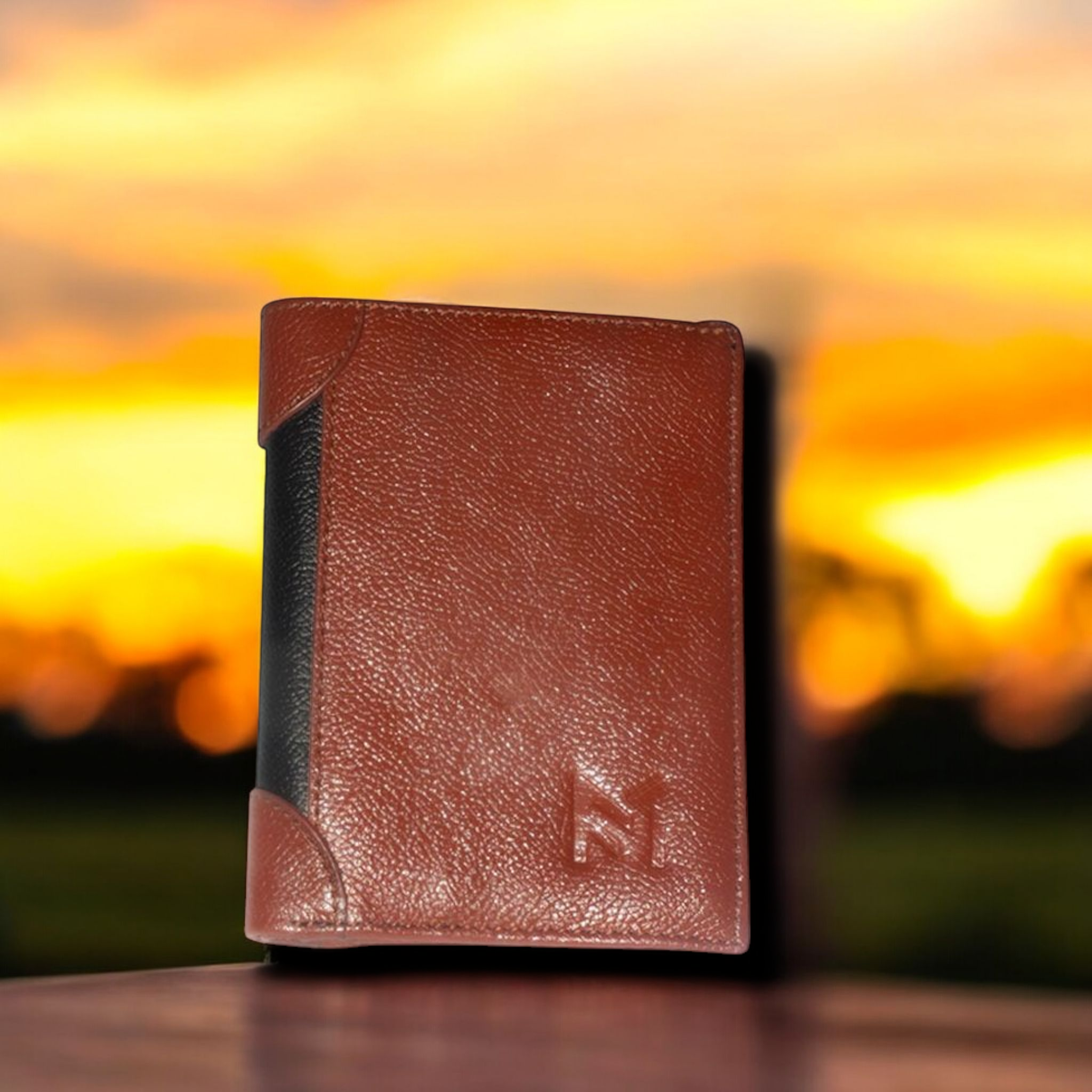 Hybrid Biker Money Bag Chocolate Color