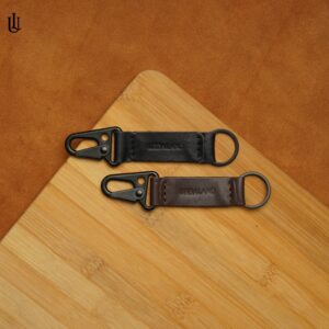 Alby Key Holder – Chocolate-Black 2pcs